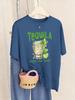 Текила Дешевле Чем Терапия Печать на Футболках Женские Базовые Топы с Круглым Вырезом и Коротким Рукавом Свободные Мягкие Футболки Летняя Женская Одежда