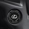 Lexus Car Start Stop Button Cover Car Interior Decor Engine Switch Sticker For IS250 GX470 NX300 RX350 LX470 Ct200h LX570 LX600