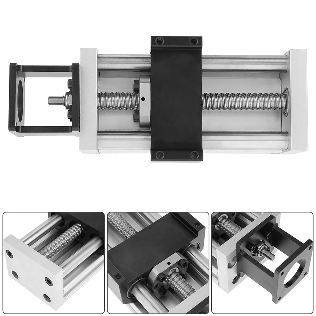 1 шт. Высокоточный ручной подвижный стол с шариковым винтом, линейный ход скольжения 100 мм 3,9 дюйма