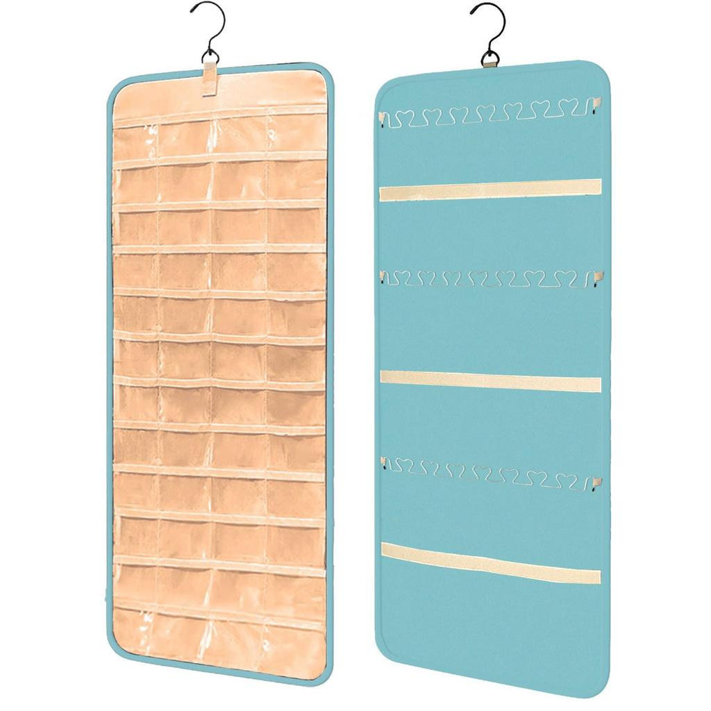 Настенный органайзер для украшений, подвесная сумка для ожерелий