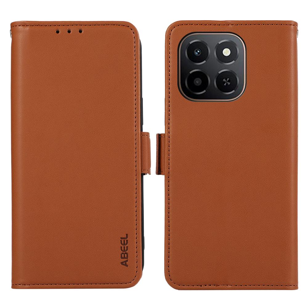 ABEEL For Honor X6c 4G Case Leather Phone Cover with RFID Blocking Wallet