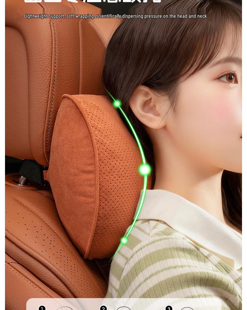 BMW Headrest and Lumbar Support Pillow for 1, 3, 5, 7 Series, X1, X3, X5, X6