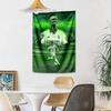 Real Madrid Football Stars Wall Decor Tapestry Art For Pet Memorial Birthdaywedding Party Backdrop Family Gift