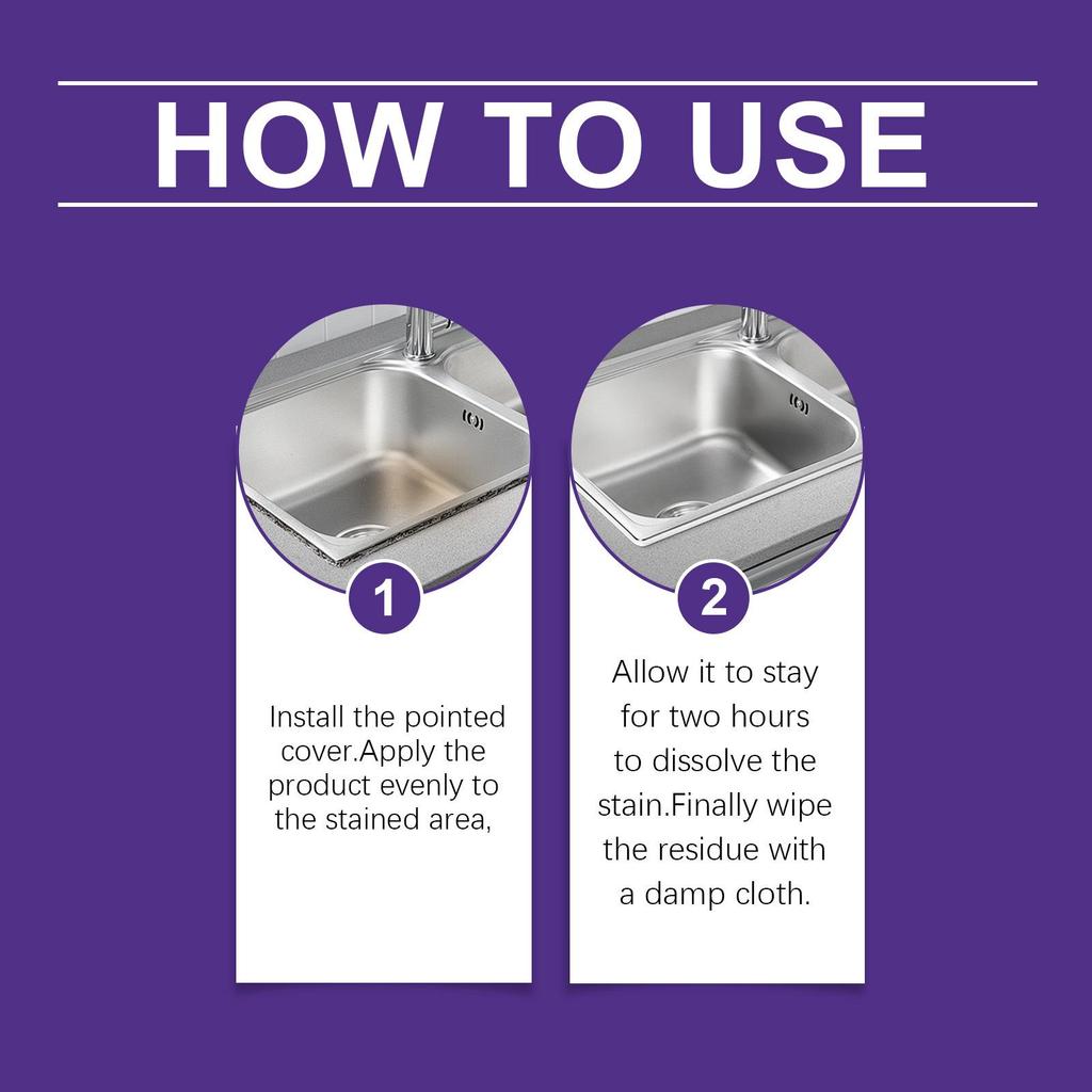 Multi-Surface Stain Removal Gel for Walls, Sinks, Tiles, Floors, and Toilets