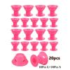 10/20Pcs Silicone Heatless Hair Rollers Reusable Curlers for Women DIY No-Heat Curling Set Salon Home Hair Styling Tools