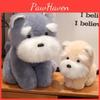 Dog Milk Cartoon Sitting Schnauzer Plush Toy Cute Children Holiday Doll Gift