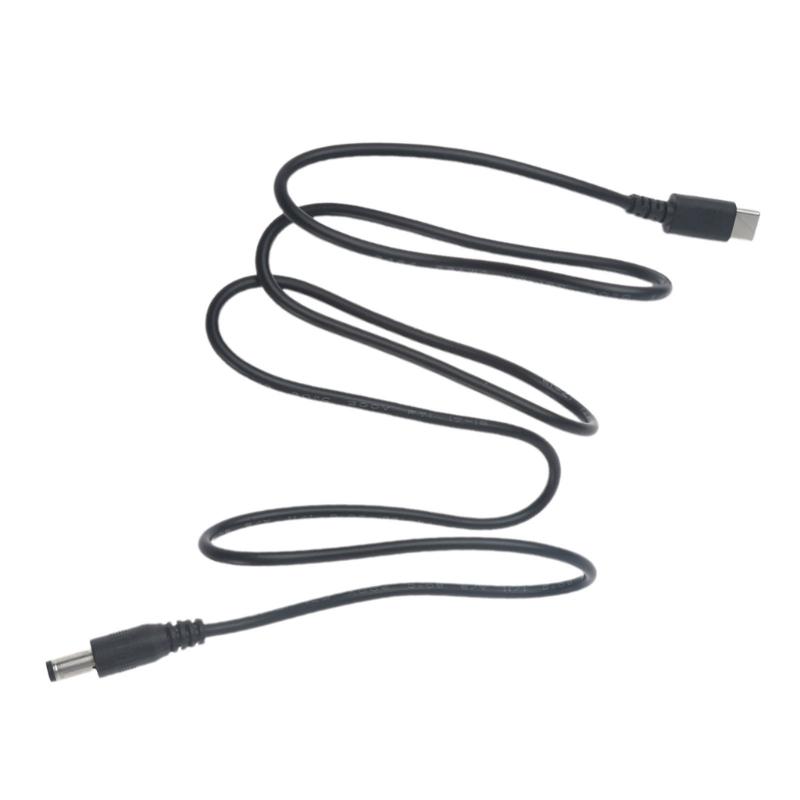 Кабель питания USB Type-C на DC5.5x2.1 мм для роутеров, камер, вентиляторов USB 5V9V12V1.5A Вход Type-C 5V9V12V3A Вход