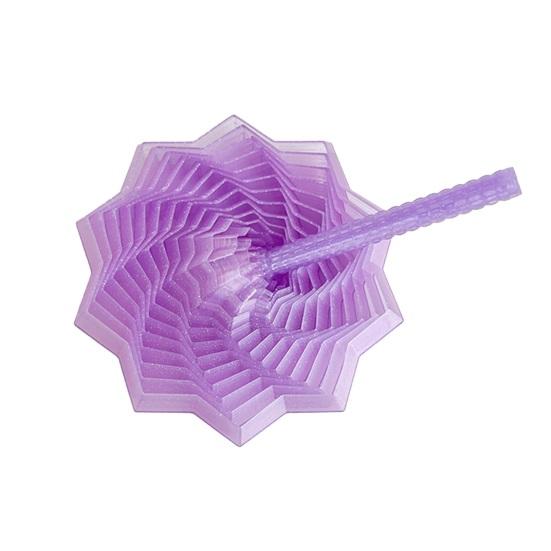 Расширенная сенсорная фиджет-звезда, напечатанная на 3D-принтере вращающаяся башня, фиджет-игрушка, гибкая спиральная звезда с ручкой для снятия стресса, аксессуар для офисного стола