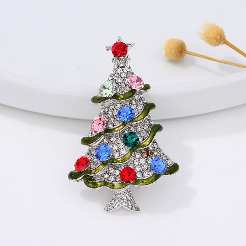 1PC Snowman Christmas Brooch Pin Collar Pin Lapel Pin Fashion Jewelry Christmas Gift