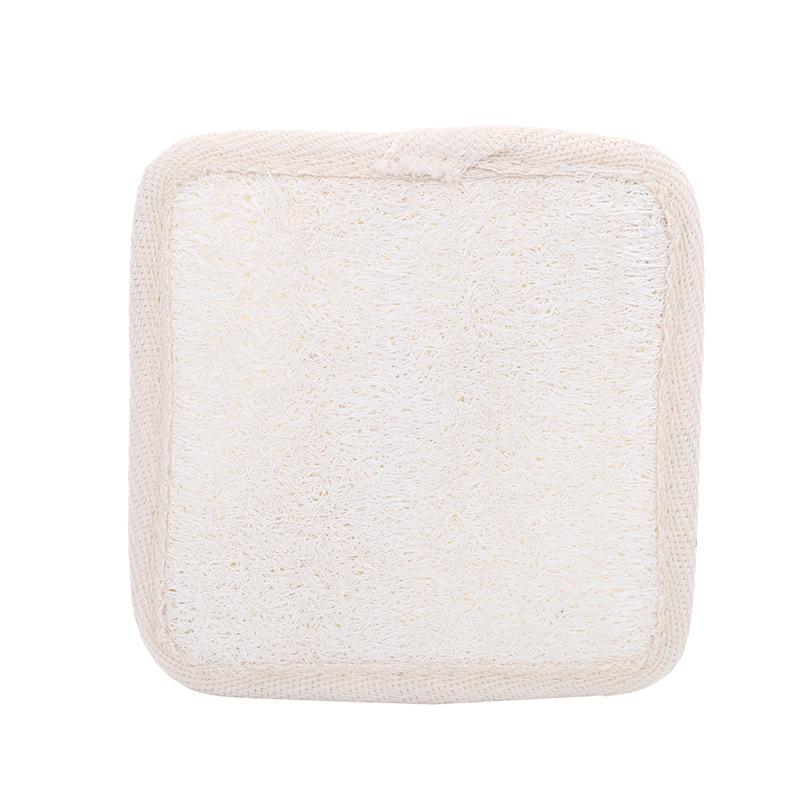 Летние мочалки для душа из люфы: Хлопковая и льняная мочалка для спины с точечным дизайном