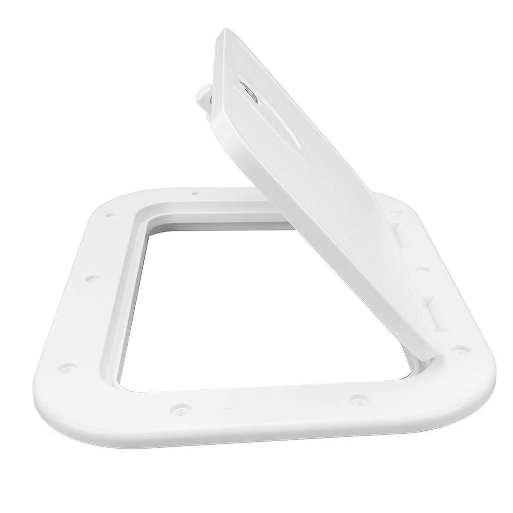 Люк доступа к палубе лодки с крышкой ABS Устойчивый к старению Ударопрочный Дверь отсека для дома на колесах Прицепа Яхты Кемпера Белый