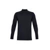High Collar Training Fitness Sports T-Shirt Men Tops Black 1356607-001