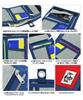 Chums Recycled Small Wallet with Card Slots and Coin Wallet, Tri-fold Purse, CH60-3570 (N001 Navy)
