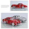 1/24 Scale BENZ 300SL Toys Cars Alloy Diecast Model 4 Doors Opened Front Wheel Steering Sound Light Vehices for Children's Gift