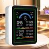 Тестер качества воздуха для PM2.5 PM10 CO AQI CO2 TVOC HCHO Темп с WiFi-приложением Оповещения для PM2.5 PM10 CO AQI для Дома Автомобилей Растений Животных