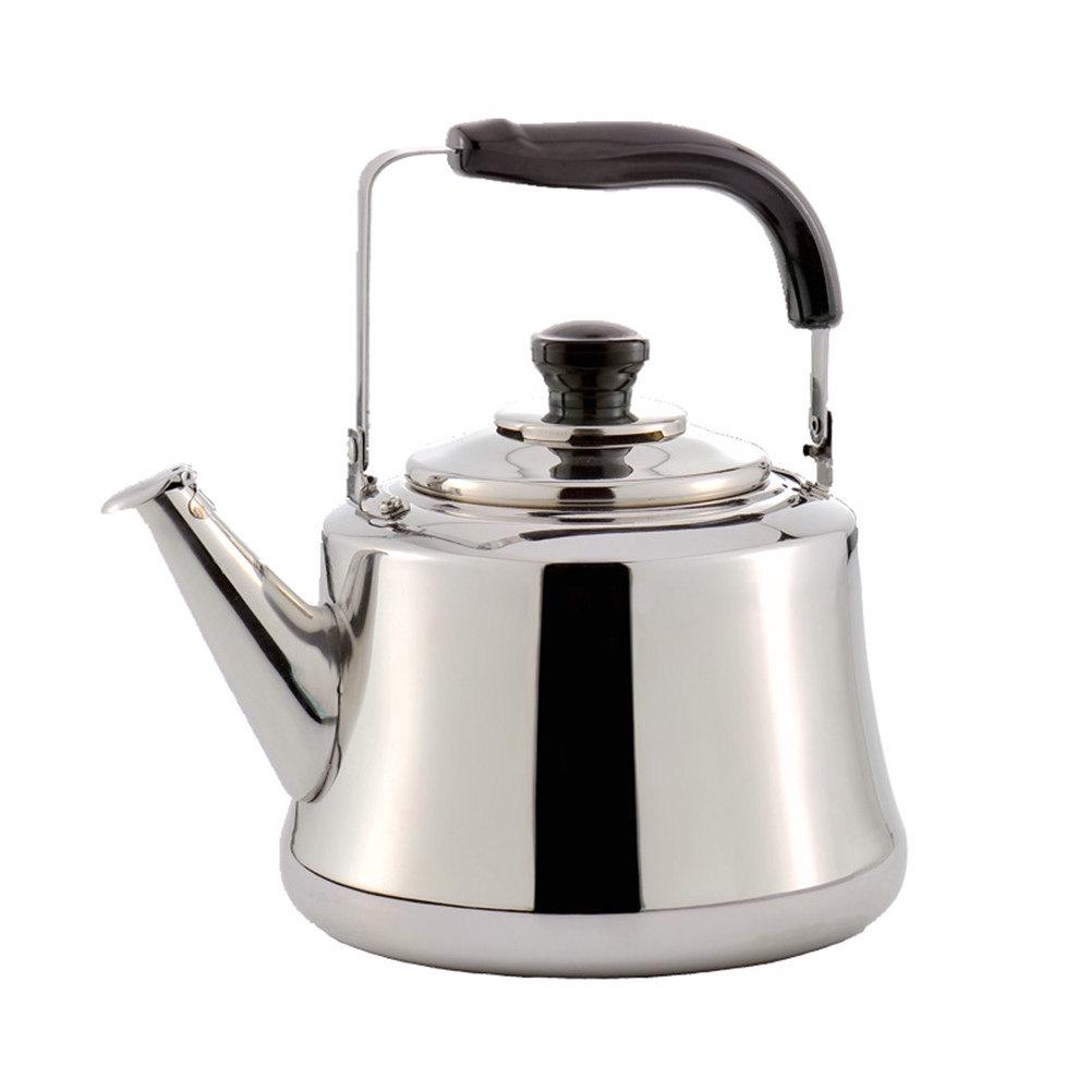 Немецкий чайник для газовой плиты Chaleira Bouilloire, свисток из нержавеющей стали, чайник, бутылка для воды
