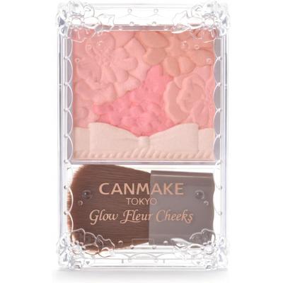 Canmake Glow Fleur Cheeks 01 Peach Fleur 6,3 г, одиночный товар 01 Peach Fleur