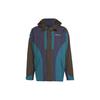 Originals Trefoil Color Block Sports Hooded Jacket Men Outerwear Turquoise Blue HF4803
