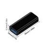 Адаптер USB3.1 Female to Type C Female, быстрая передача данных 10 Гбит/с и зарядный преобразователь 36 Вт, прочный корпус из АБС-пластика