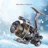 Mavllos VIPER 155g Bass Spinning Reel Drag Power 6kg Gear Ratio  5.2:1 Shallow Aluminum Spool Carbon Light Saltwater Spinning Fishing Reel