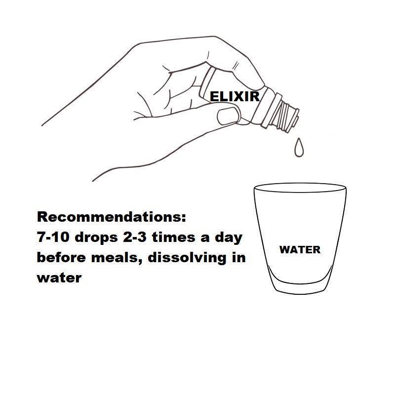 Herbal Energy Elixir Dietary Supplement New Life