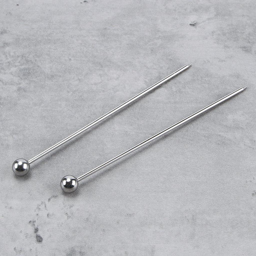 Закуски, многоразовые палочки для коктейлей из нержавеющей стали, палочки для барбекю, зубочистки, шампур