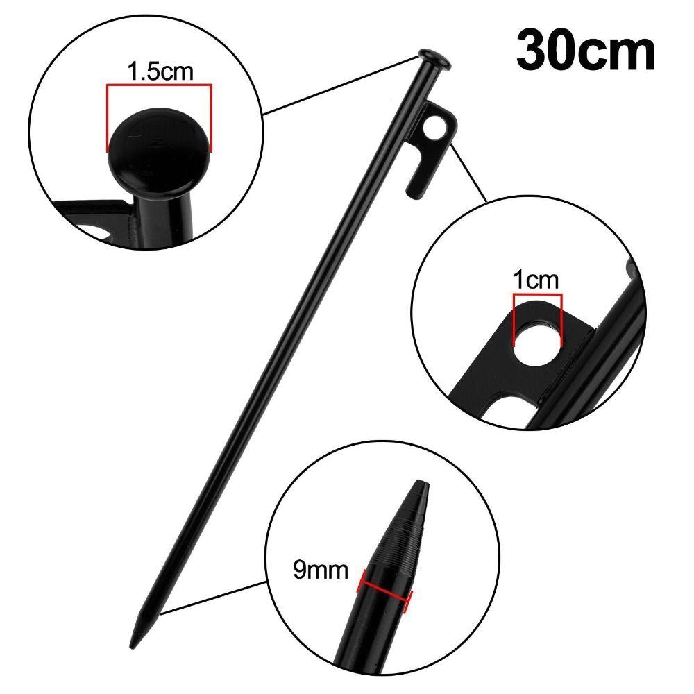 10шт 30см колышки для кемпинга сверхмощные колышки для палатки прочные гвозди