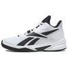 More Buckets White Black Men Sneakers Footwear-White Silver-Metallic GY5462