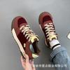 Platform Niche Women's Spring and Autumn Sports Casual Bread Shoes Retro Board Shoes Women