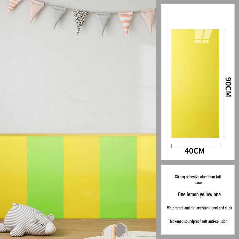 Waterproof Self-Adhesive Wainscoting Tile for Children's Room - Ugly Wall Cover & Protector