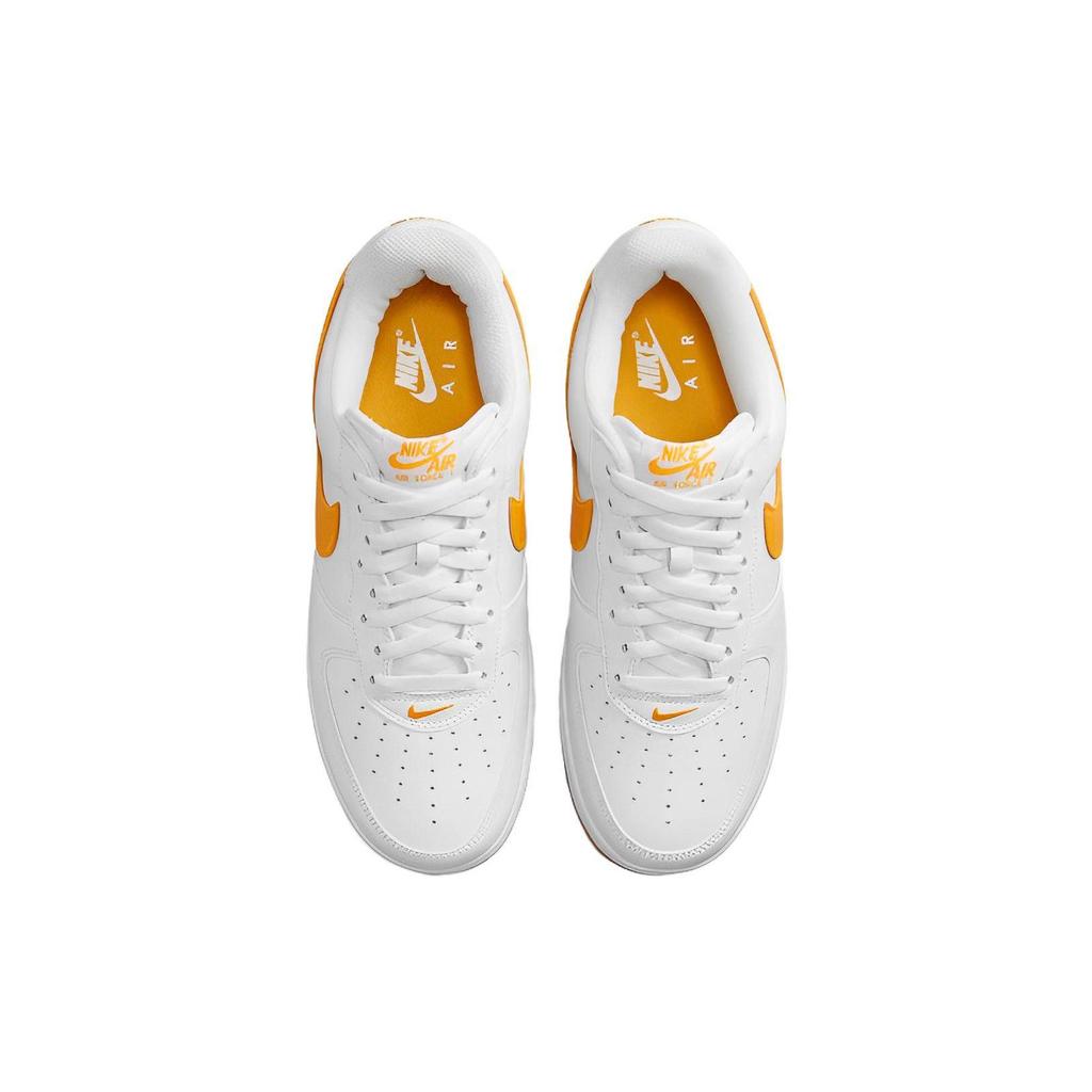 Nike Air Force 1 Low Retro QS Белый Университетский Золотой Желтая Жвачка FD7039-100