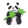 8pcs Cartoon Miniature Panda Figurines Resin Animal Statues Micro Landscapes Panda Ornament  Desktop