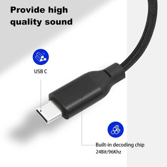USB-C to XLR Male Audio Cable Type-C to XLR 3Pin Adapter Cord for Active Speakers Mixers Power Amplifiers Professional Audio Equipment