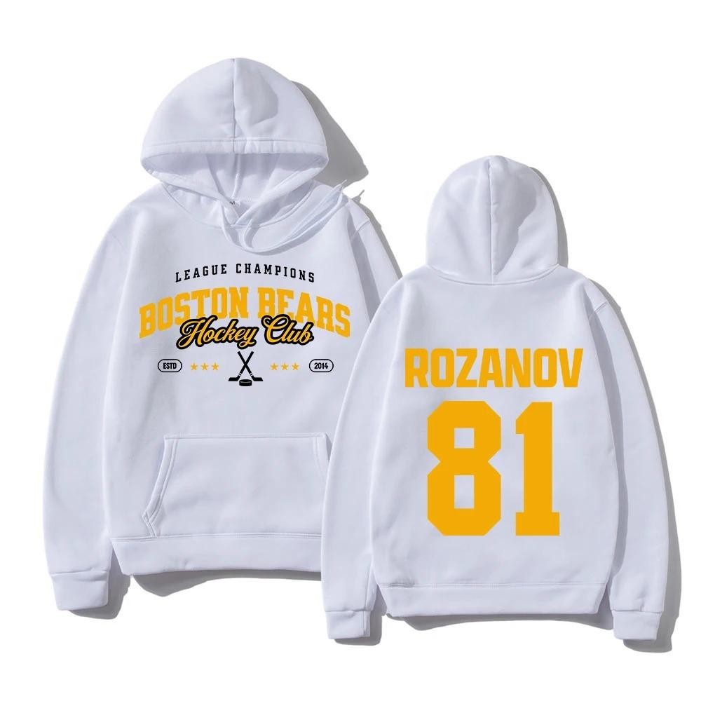 Heated Rivalry 81 Rozanov Hoodie Hollander 24 Men Women Hoodies Autumn Winter Sweatshirt Streetwear Oversized Pullover Tracksuit Female Male Clothing