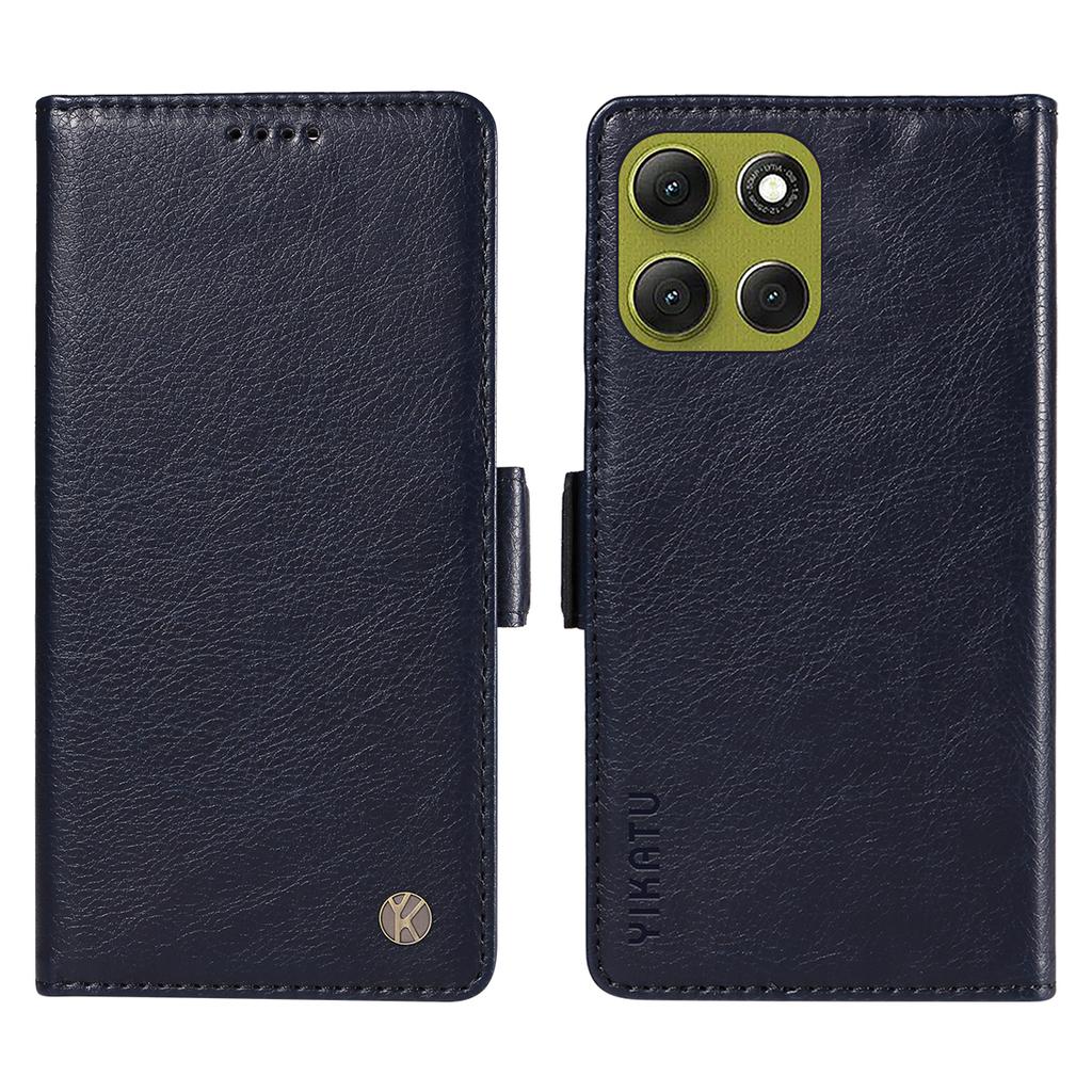 For Motorola Moto G86 5G Case YIKATU YK-007 Litchi Texture PU Leather Wallet Phone Cover