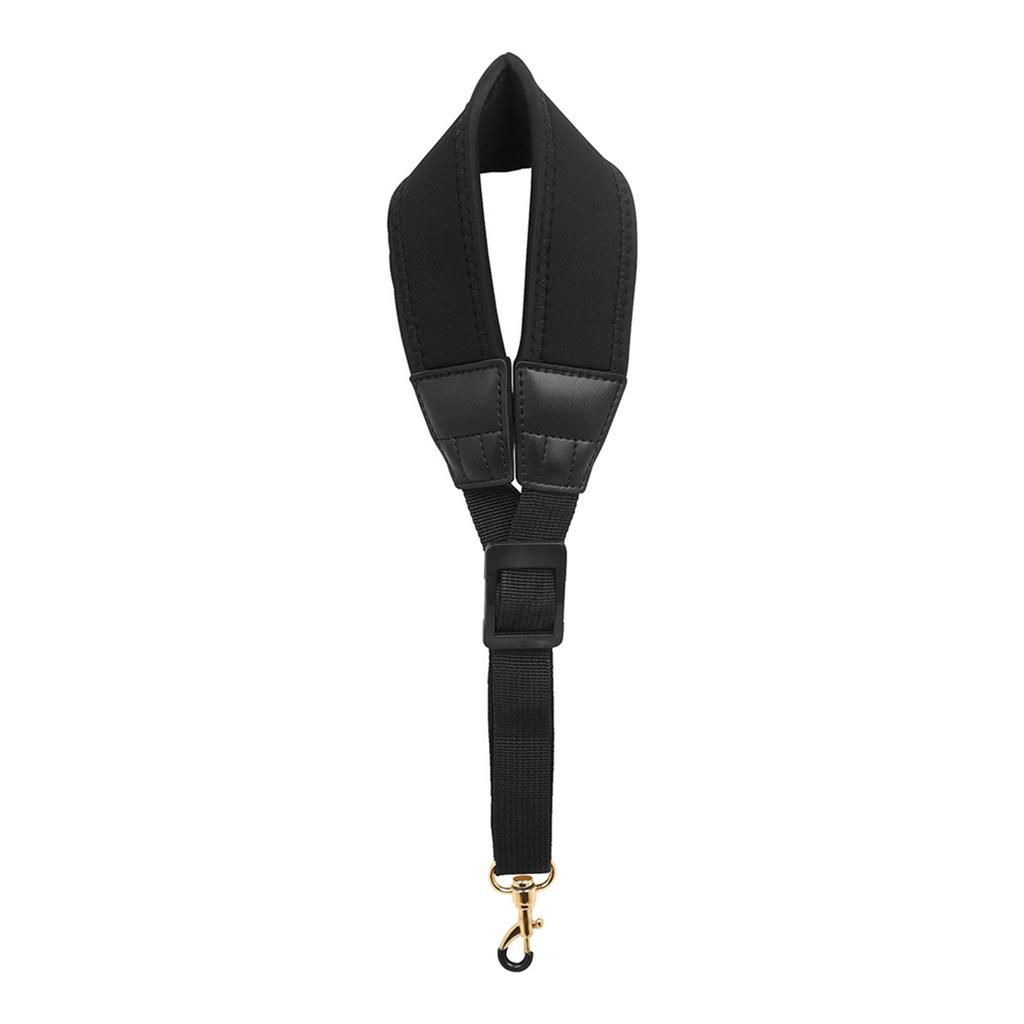 Adjustable Saxophone Neck Strap Nylon Sax Strap Metal Hook for Tenor/ Soprano/ Alto Saxophones