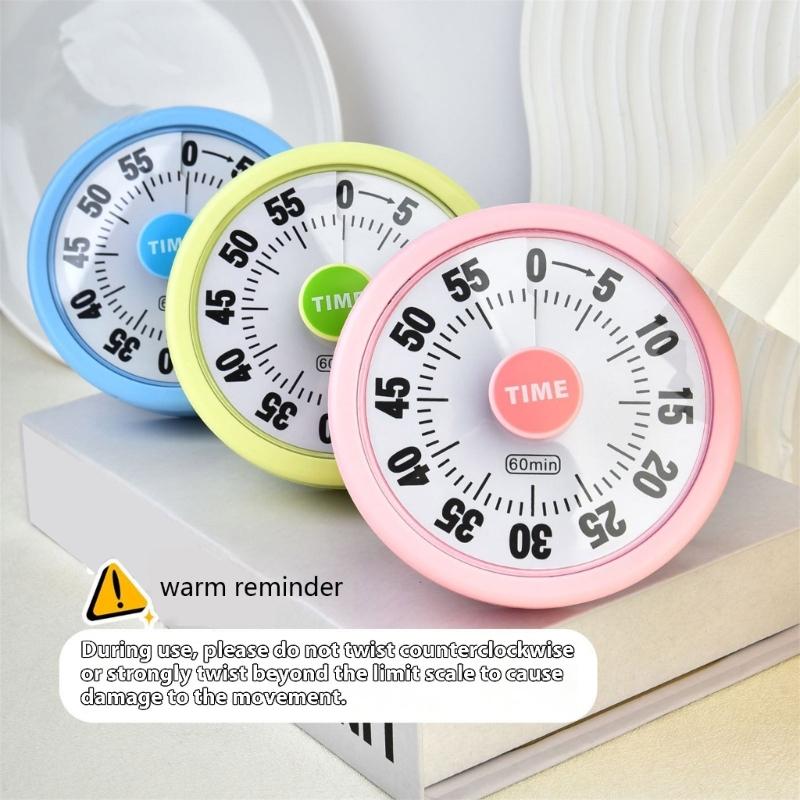 Kitchen Timer Rotary Operation For Cooking Baking Timing Countdowns Alarm Clock Multifunctional Digital Stop Watch