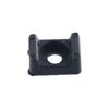 Black Width Cable Tie Mount Wire Holder Base Saddle Type