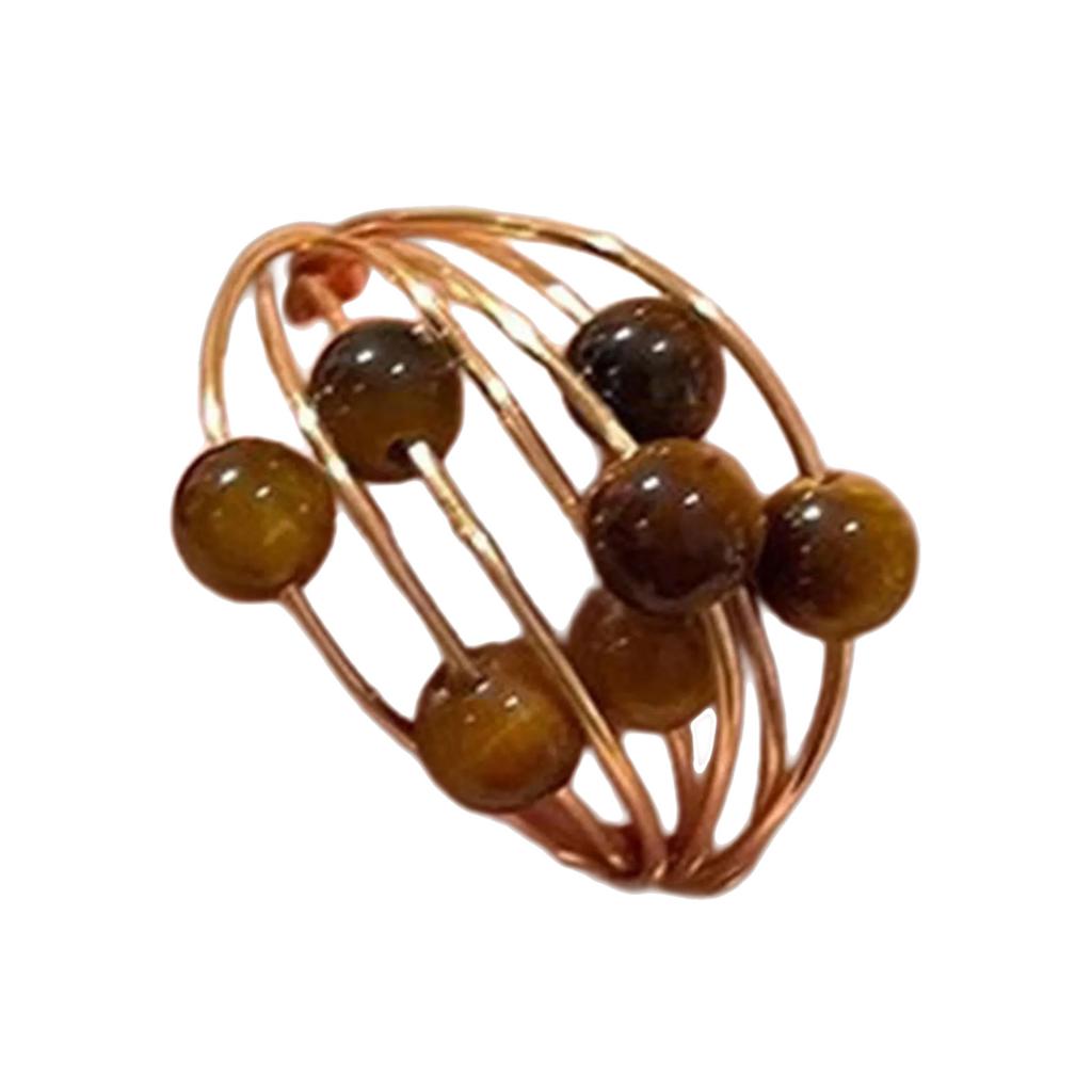 Уникальные кольца на пальцы Регулируемые кольца Кольца с бусинами Кольца с открытием Стильные кольца на пальцы Привлекательные украшения для пальцев