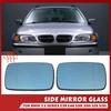 Замена для BMW E46 синего левого и правого бокового стекла автомобиля с подогревом заднего вида 1998-2006