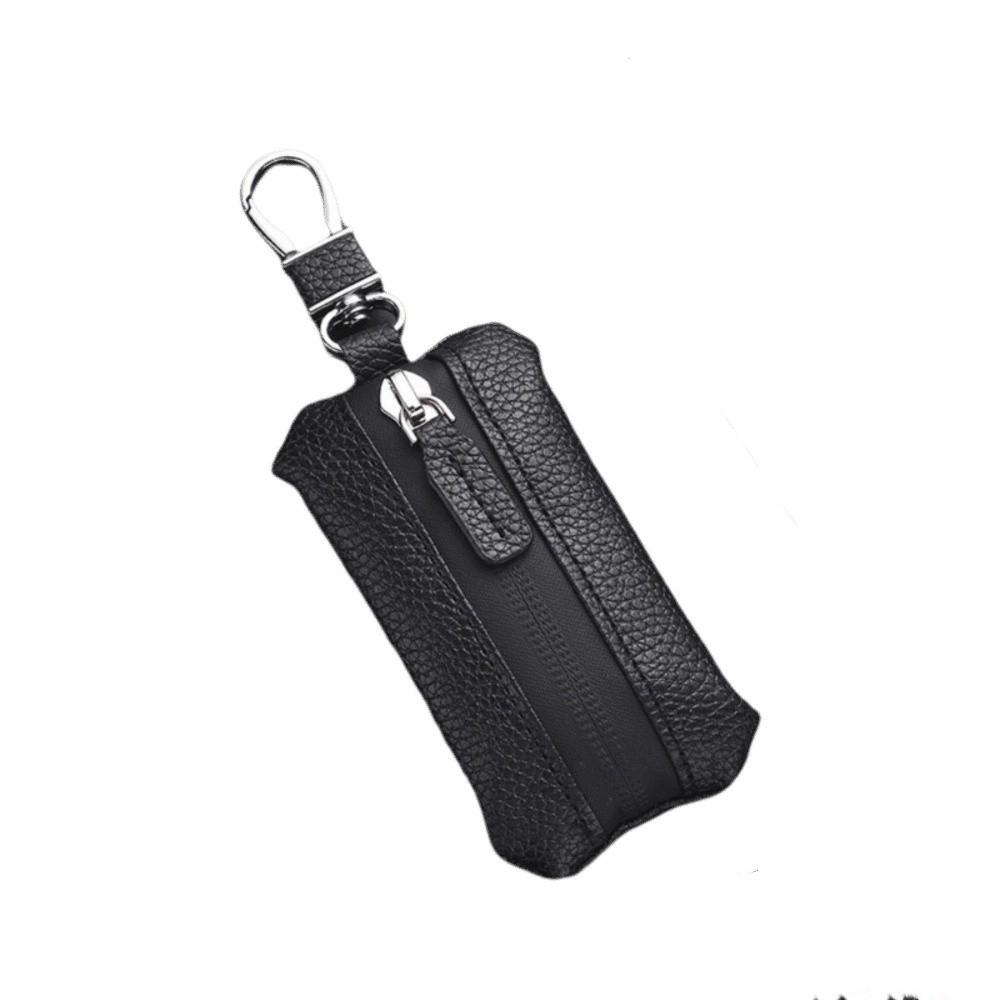Zipper Closure Car Key Bag Luxury Mini Storage Bag Portable Keychain Holder Daily Use