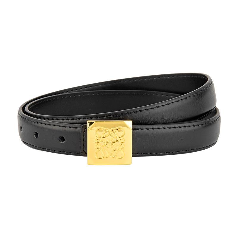 Ins Натуральная Кожа Высококлассный Ремень Женский Цветочная Сплавная Пряжка Нишевый Универсальный Джинсовый Ремень Ремень