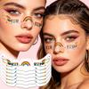 Long Lasting Face Temporary Tattoos Facial Art Makeup Stickers  Pride Month