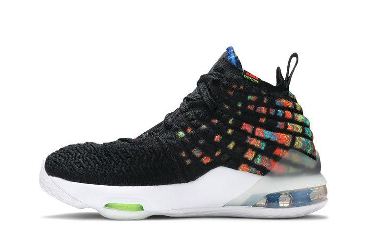 Kids' Sneakers Nike LeBron 17 James Gang (GS) Black/Black-Multi-Color