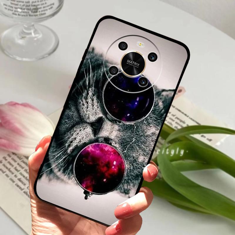 Чехол для Honor Magic4 Lite 5G ANY-LX1 LX2 LX3 Силиконовый ТПУ Мягкая крышка для телефона Для Honor Magic 4 Lite Бампер Fundas Модный Люксовый