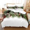 Merry Christmas Bedding Set 3D Print Single Twin Full Queen King Size Christmas Gift Bed Set Aldult Kid Bedroom Duvetcover Sets