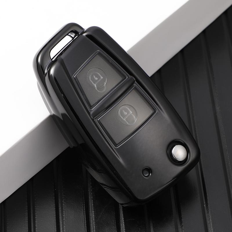 Soft TPU Car Key Case Cover Shell Sleeve Protector Holder for DongFeng AEOLUS FORTHING Fengon Key Rings Keychain Bag Factory