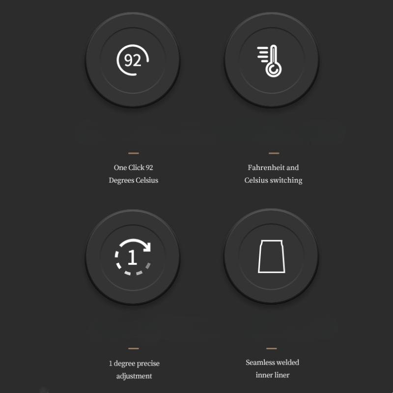 Интеллектуальный электрический чайник с постоянной температурой, узким носиком и гусиной горловиной, регулировкой температуры, заварной кофеваркой вручную
