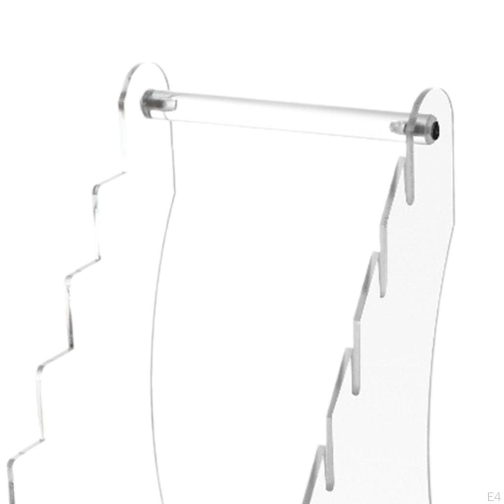 Акриловый настольный держатель для ножей, подставка для лезвия, многофункциональная настольная стойка для хранения