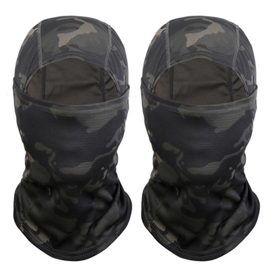 1/2Pcs Winter Cycling Skiing Neck Balaclava Cover Face Head Warmer Scarf Hat